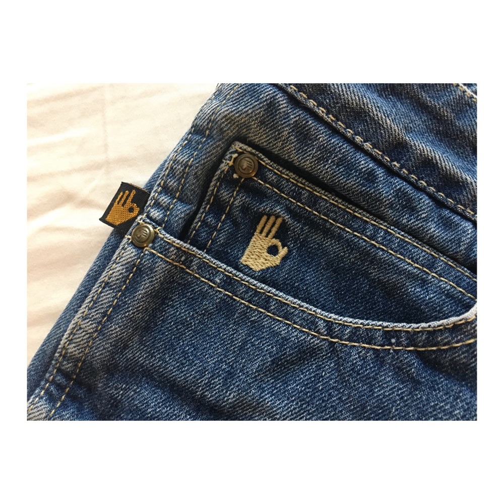 Sasson high waisted jean shorts